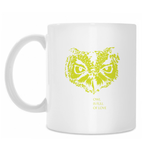 Кружка Owl is full of love