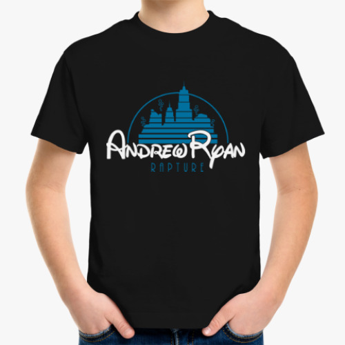 Детская футболка BioShock Andrew Ryan