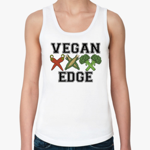Женская майка vegan XXX edge