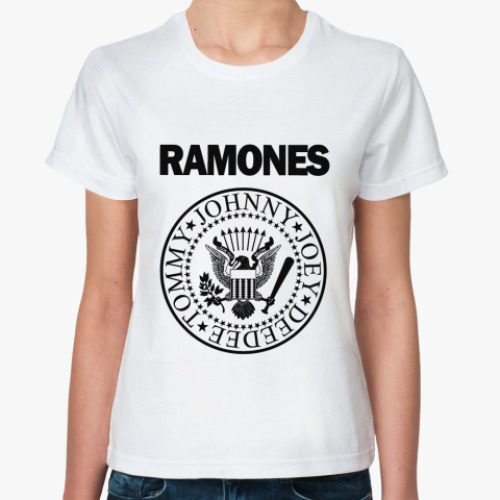 Классическая футболка Ramones pr