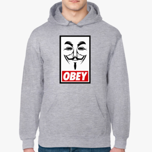 Толстовка худи Obey anonymous