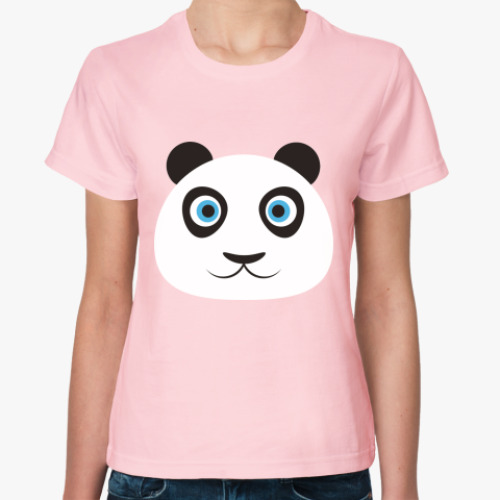 Женская футболка панда