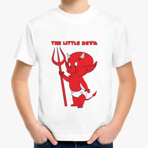 Детская футболка The little Devil
