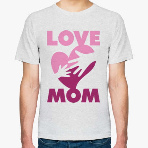 Футболка Love mom