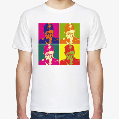 Футболка Kaiser Chiefs - Warhol white edition