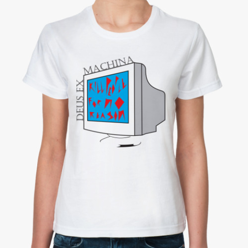 Классическая футболка  DEUS EX MACHINA