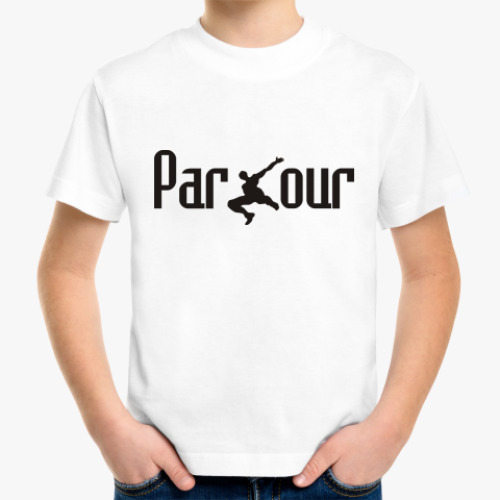 Детская футболка Parkour