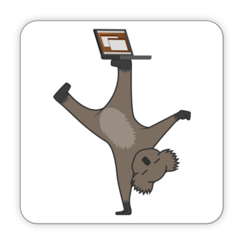 Костер (подставка под кружку) Karmic Koala