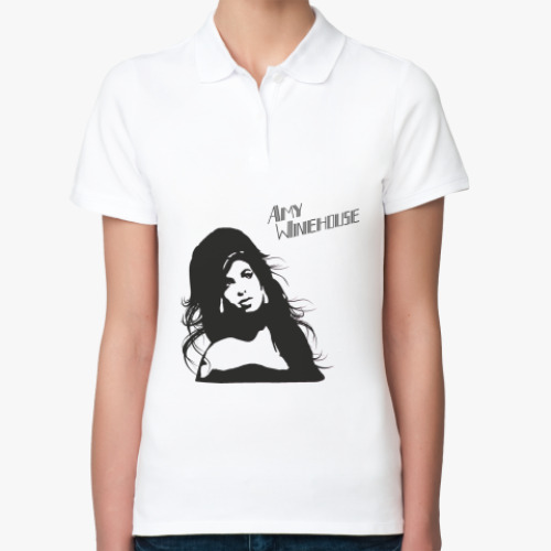 Женская рубашка поло Amy Winehouse