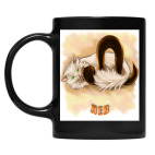 Кружка цветная UV-DTF