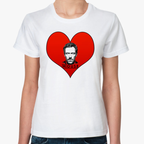 Классическая футболка House Heart