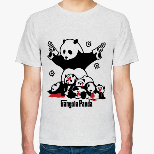 Футболка  Gangsta panda