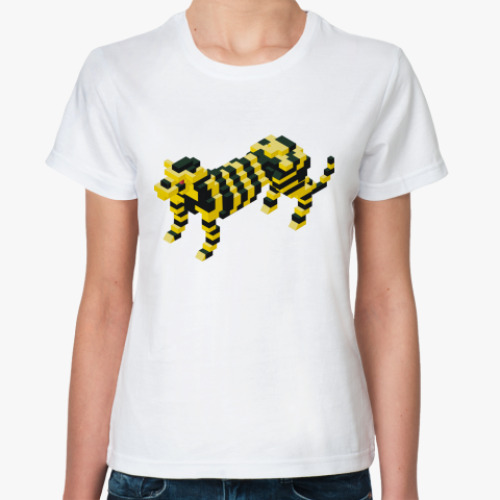Классическая футболка 'Лего-Тигр'