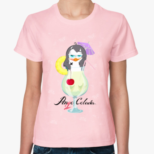 Женская футболка Коктейль ПинГо Колада
