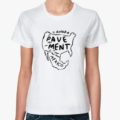 Классическая футболка Pavement