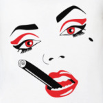 Smoking girl