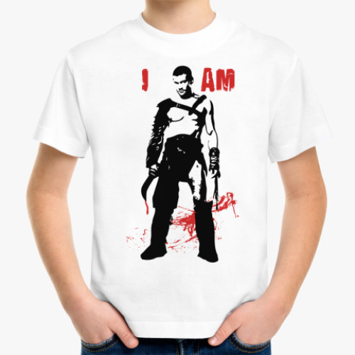 Детская футболка I am Spartacus