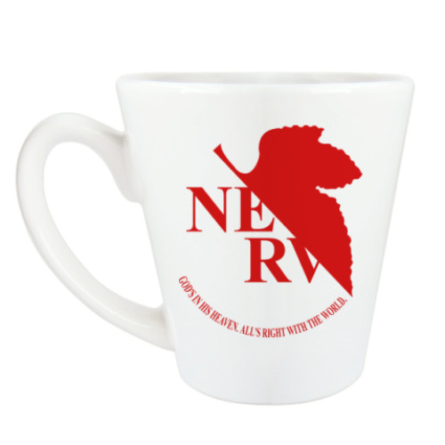 Чашка Латте Neon Genesis Evangelion NERV