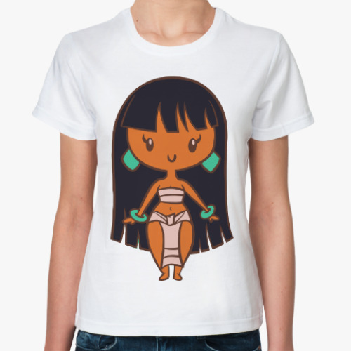 Классическая футболка Покахонтас