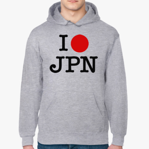 Толстовка худи I love Japan