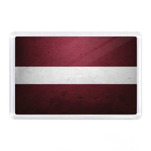 Магнит Латвия, флаг
