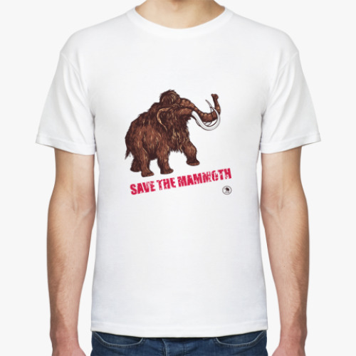 Футболка Save the mammoth
