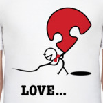 Парная футболка для влюблённых