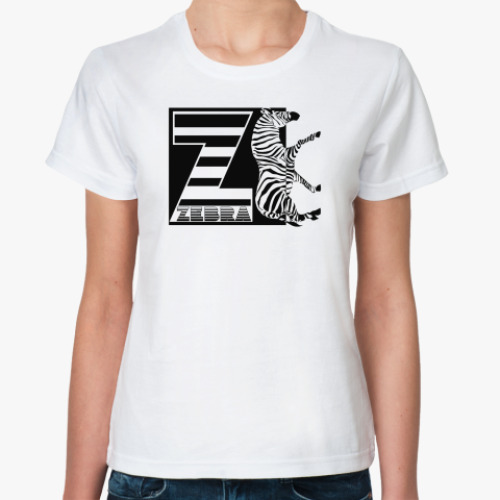 Классическая футболка Zebra