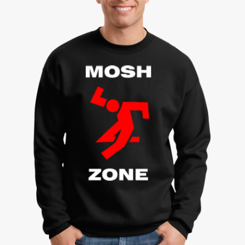 Свитшот mosh zone, мош