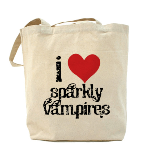 Сумка шоппер Sparkly vampires