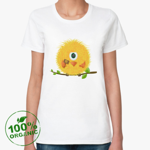 Женская футболка из органик-хлопка One eye