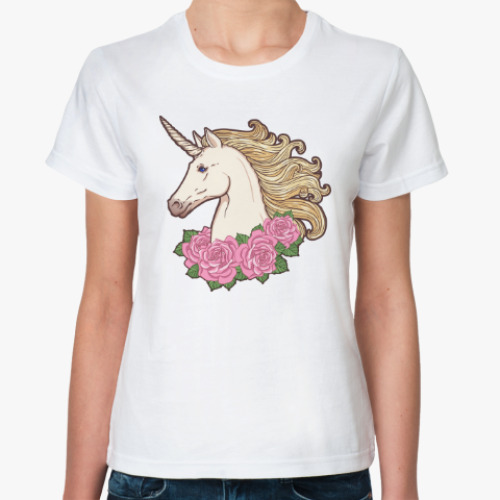 Классическая футболка Единорог / Unicorn