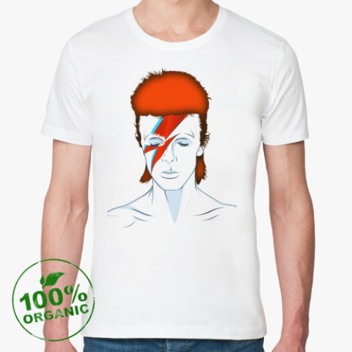 Футболка из органик-хлопка David Bowie