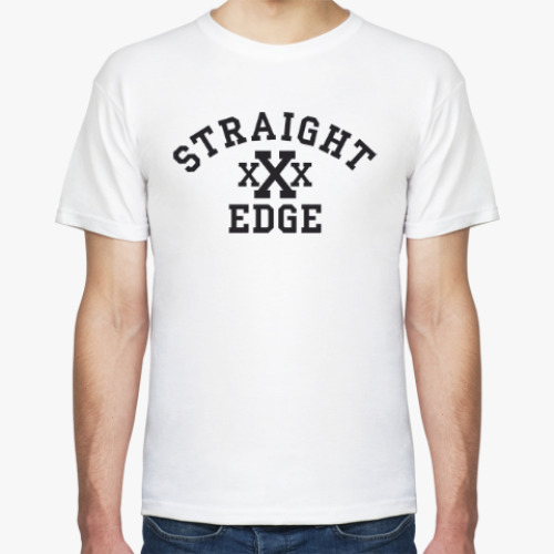 Футболка straight edge