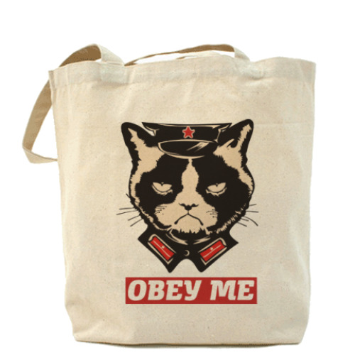 Сумка шоппер Obey the kitty