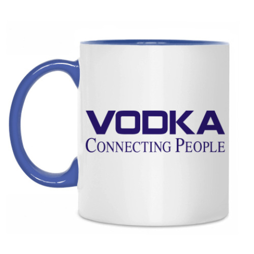 Кружка Vodka Connecring People