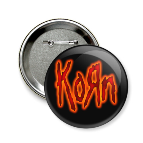 Значок 58мм Korn