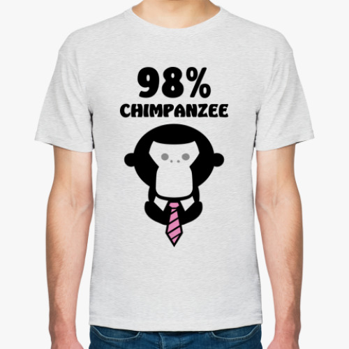 Футболка 98% шимпанзе