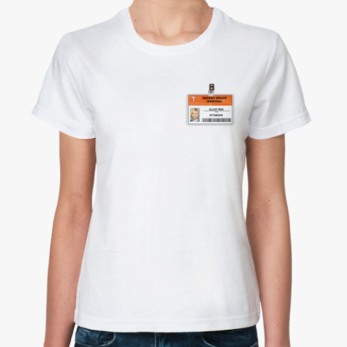 Классическая футболка  футболка Элиот Рид