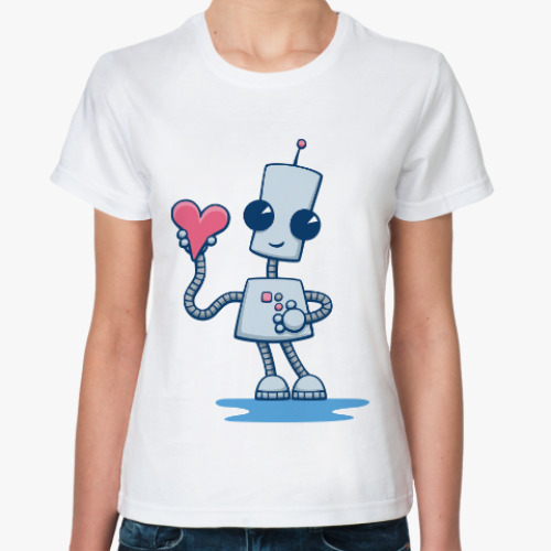 Классическая футболка Робот
