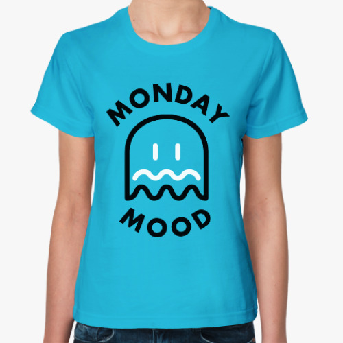 Женская футболка Понедельник