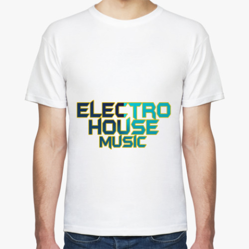 Футболка Electro house music