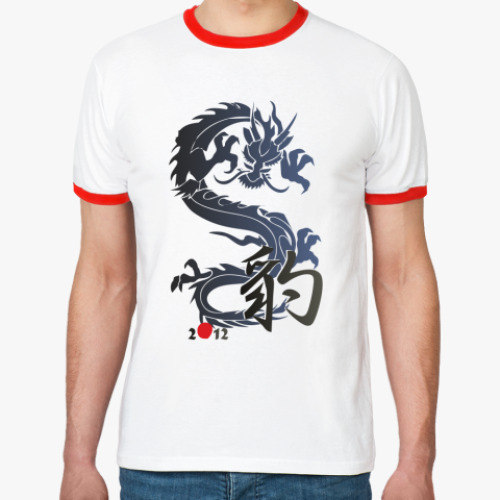 Футболка Ringer-T дракон