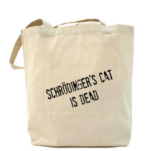 Сумка шоппер  Schrodinger's Cat