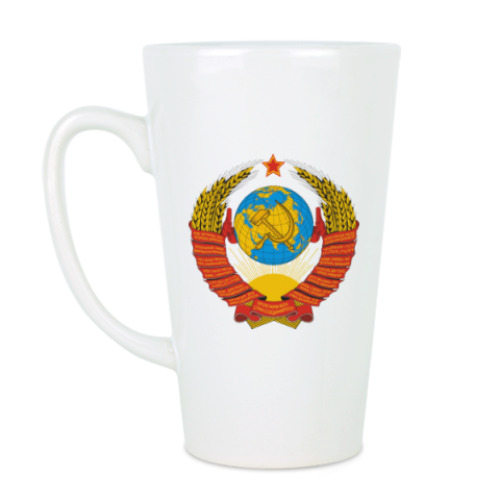Чашка Латте 'Герб СССР'