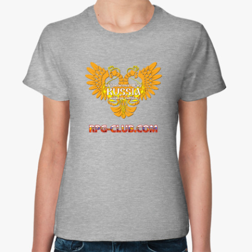 Женская футболка РПГ-клуб 'Russia'