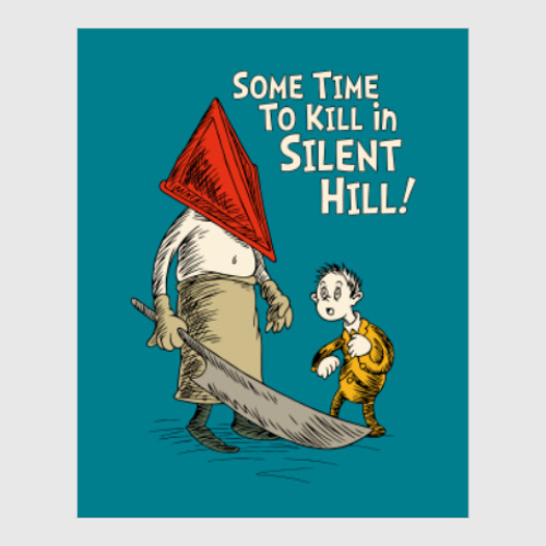 Постер Silent Hill Pyramid Head