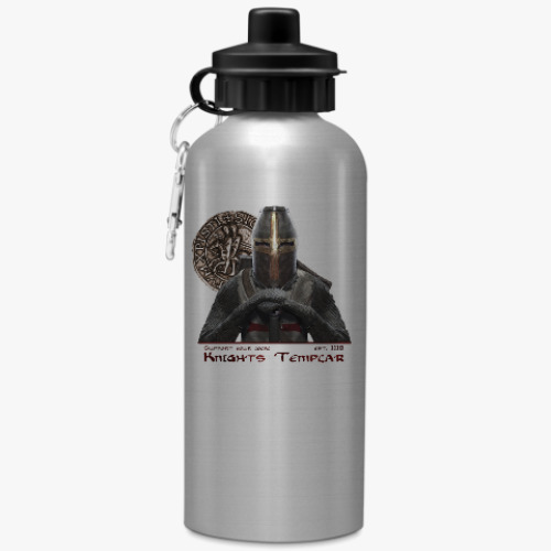 Бутылка с карабином (500 мл) Knights Templar