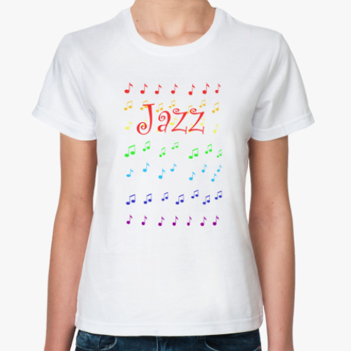 Классическая футболка 'Jazz'