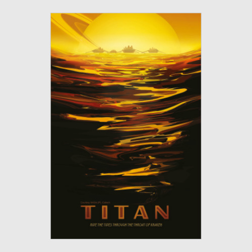Постер Titan: ride the tides through the throat of kraken